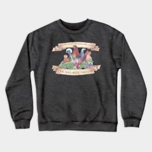 Women, Wine, and Chickens Crewneck Sweatshirt